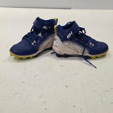 Used Under Armour BH BB/SB Cleats Royal Blue Junior 01.5 11860-S000295365