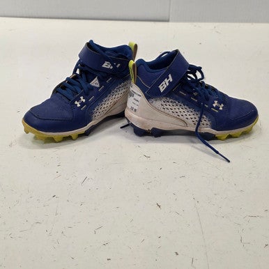 Used Under Armour BH BB/SB Cleats Royal Blue Junior 01.5 11860-S000295365
