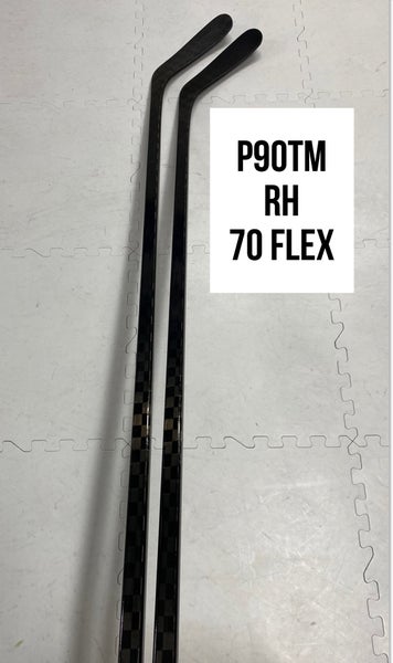 Senior(2x)Right P90TM 70 Flex ProBlackStock™ Unbranded Blackouts Pro Stock Hockey Sticks