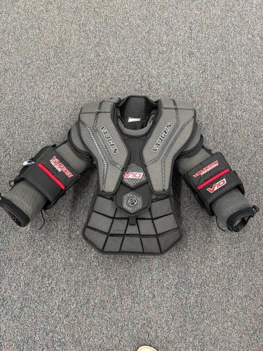 Vaughn V10 Pro Carbon Goalie Chest Protector (Used) | Senior Large