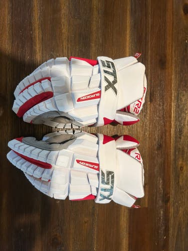 STX Surgeon RZR2 Lacrosse Gloves 13" (Used)