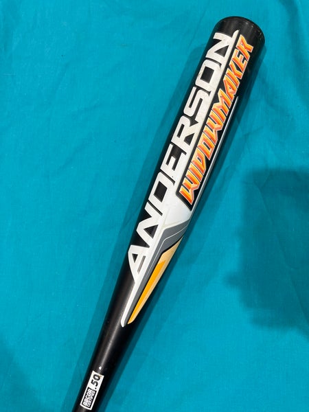 2020 Anderson Widow Maker Alloy Bat BBCOR Certified (-3) Alloy 29 oz 32" (Used)