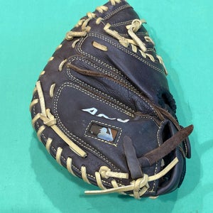 Used Wilson A800 Right Hand Throw Catcher's Baseball Glove 32"