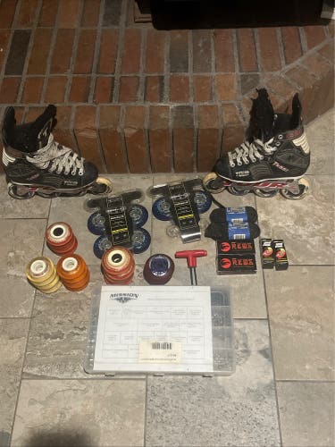 Complete Inline Hockey Set(skates, Tools, Wheels, Bearings, More)