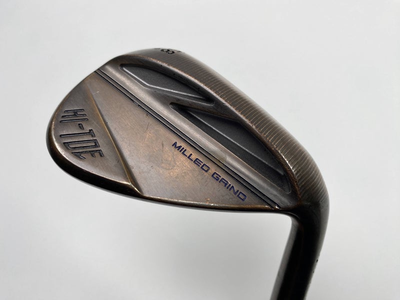 TaylorMade Milled Grind Hi-Toe 3 Copper 58*10 KBS Hi-Rev 2.0 Wedge Steel Mens RH