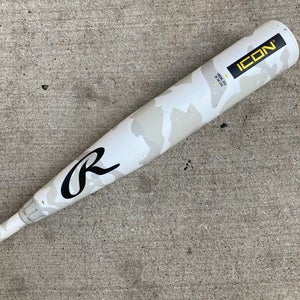 2025 Rawlings Icon Composite Bat USSSA Certified (-8) Composite 22 oz 30" (Used)