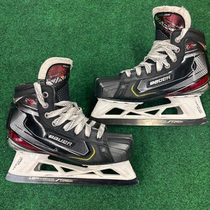 Intermediate Bauer Vapor 2X Pro Hockey Goalie Skates (Regular) Size 5 (Used)