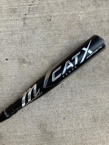 2024 Marucci CATX Vanta Composite Bat USSSA Certified (-10) Composite 20 oz 30" (Used)