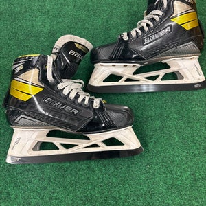 Senior Bauer Supreme 3S Hockey Goalie Skates (Regular) Size 8 (Used)