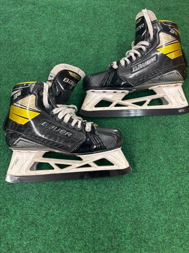 Senior Bauer Supreme 3S Hockey Goalie Skates (Regular) Size 8 (Used)