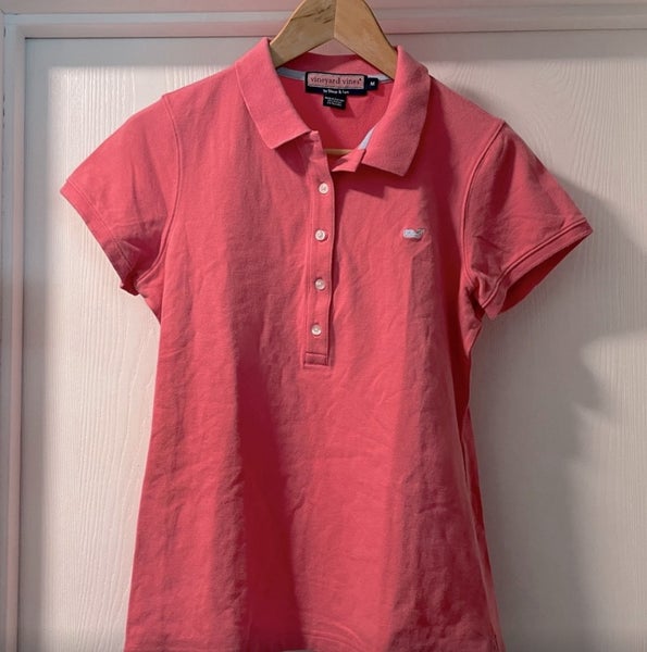 Women’s Pink Vineyard Vines Polo Shirt