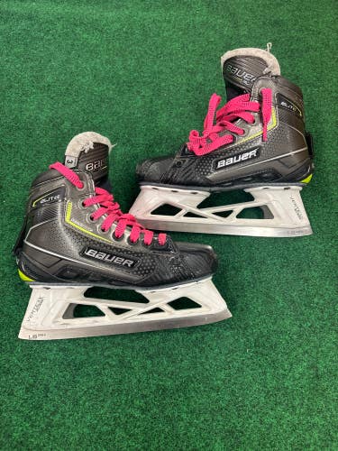 Junior Bauer Elite Hockey Goalie Skates (Regular) Size 3 (Used)