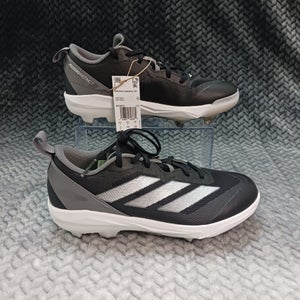 Adidas Women's Adizero Instinct TP Softball Cleats Black White Grey Sz 8 IH3474