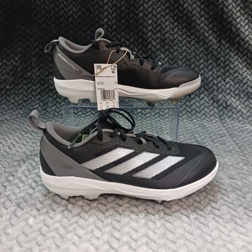 Adidas Women's Adizero Instinct TP Softball Cleats Black White Grey Sz 8 IH3474