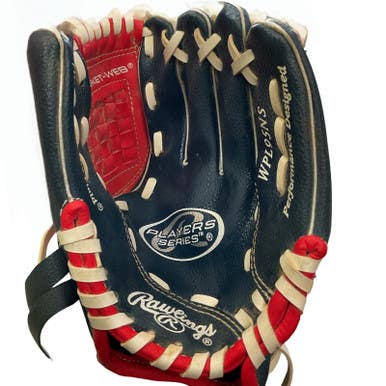 Used Rawlings PLAYER SERIES BB/SB Glove RH Throw White/Red/Navy 8" 11859-S000023903