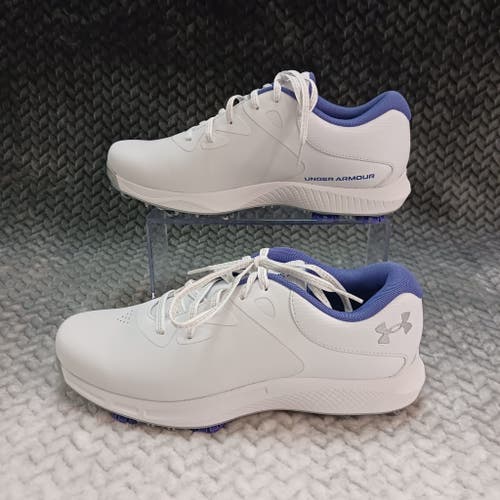 Under Armour Women's UA Charged Breathe 2 Golf Shoes White 3026406-101 Size 8
