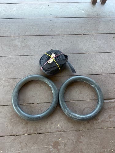 Gymnastics Rings with Straps