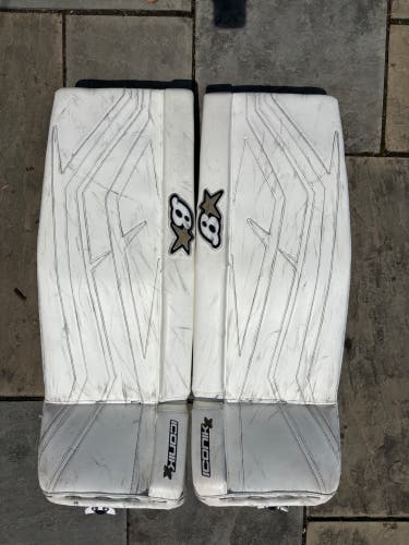 33" 2024 Brian's Iconik X Goalie Leg Pads Pro Stock (Used)