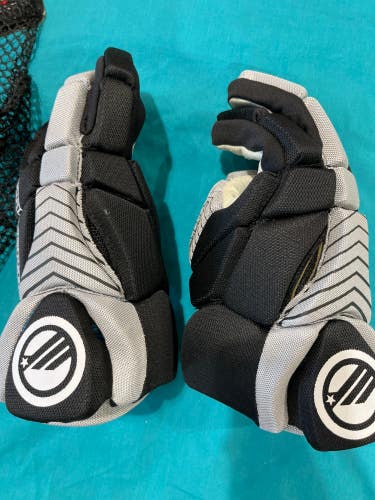 Black Maverik Charger Lacrosse Gloves 13" (New)