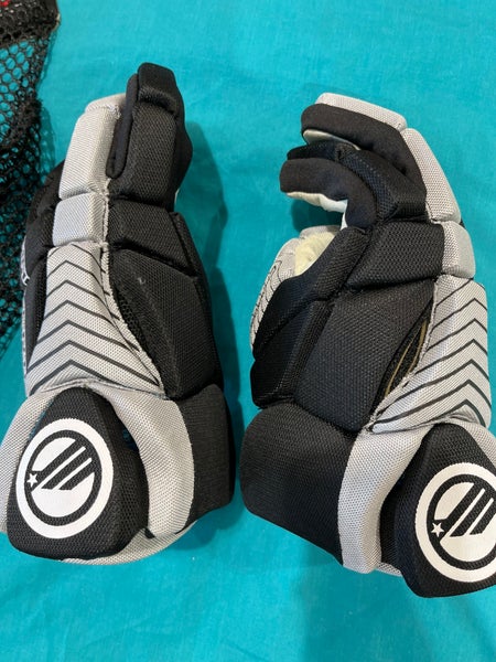 Black Maverik Charger Lacrosse Gloves 13" (New)