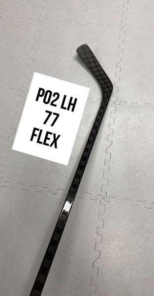 Senior(1x)Left P02 77 Flex ProBlackStock™ Unbranded Blackouts Pro Stock Nexus Hockey Sticks