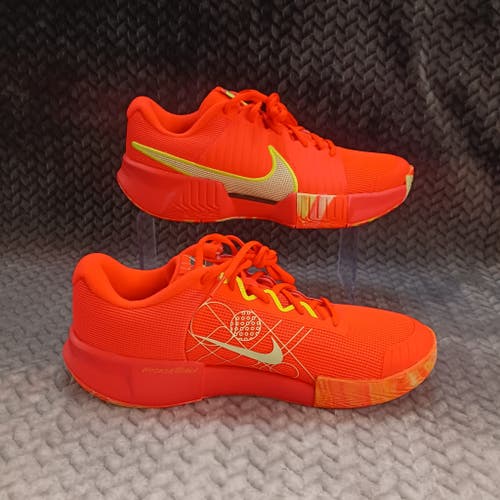 Nike Zoom Challenge Pickleball Hyper Orange Volt FQ4155-800 Size 9
