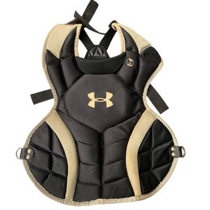 Used Under Armour UA CHEST PROTECTOR Catchers Chest Protector Black Junior 11760-S000079783