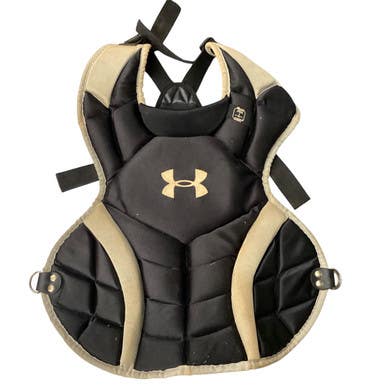 Used Under Armour UA CHEST PROTECTOR Catchers Chest Protector Black Junior 11760-S000079783