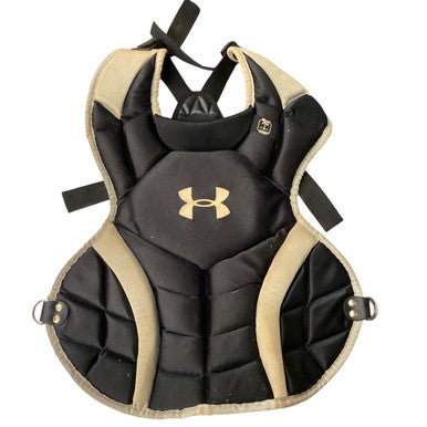 Used Under Armour UA CHEST PROTECTOR Catchers Chest Protector Black Junior 11760-S000079783