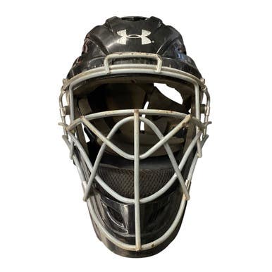 Used Under Armour CATCHERS HELMET Catchers Helmet w/Mask Black MD 11760-S000079782