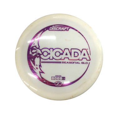 Used Discraft CICADA GLOW Disc Golf Driver White 11760-S000079736