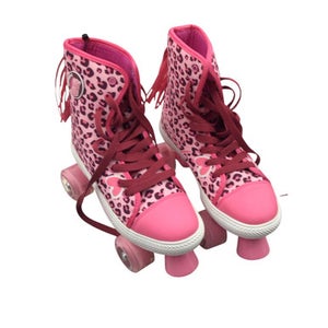 Used 2PM QUAD SKATES Junior Roller Quad Skates Pink Junior 05.5 11760-S000079725