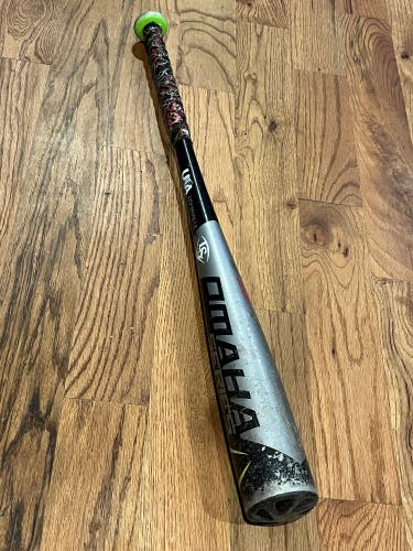 Louisville Slugger Omaha Alloy USABat Certified Bat (-10)  18 oz 28" (Used)
