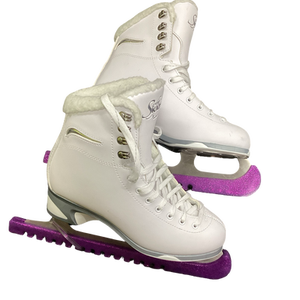 Used Jackson SOFT SKATE WomensFigure Skate White Senior 8 11613-S000163579