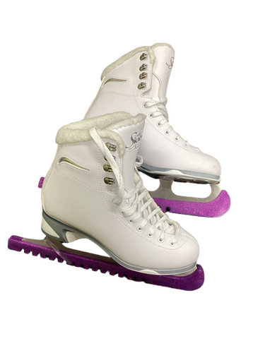 Used Jackson SOFT SKATE WomensFigure Skate White Senior 8 11613-S000163579