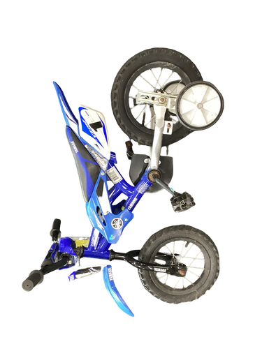 Used YAMAHA MOTOBIKE Training Wheel Bike Boys Royal Blue 12" 11613-S000163575