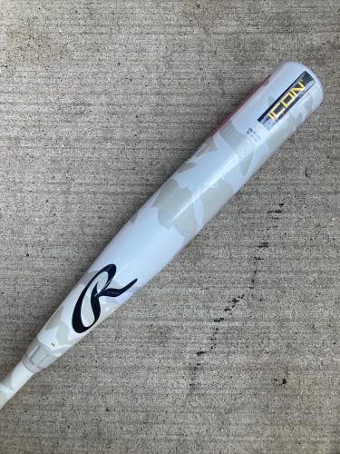 2025 Rawlings Icon Composite Bat USSSA Certified (-8) Composite 24 oz 32" (New)