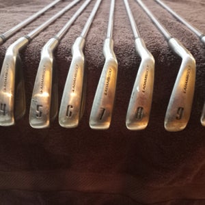 Used Men's Adams Right Handed Tight Lies Iron Set Regular Flex Steel Shaft