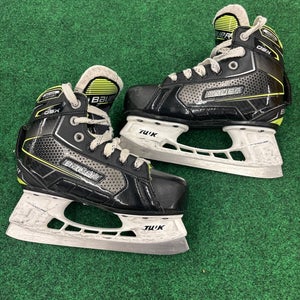 Youth Bauer GSX Hockey Goalie Skates (Regular) Size 13 (Used)