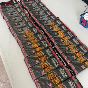 Waxed Shooting String Bundle (elite hockey 72inch tipped laces)