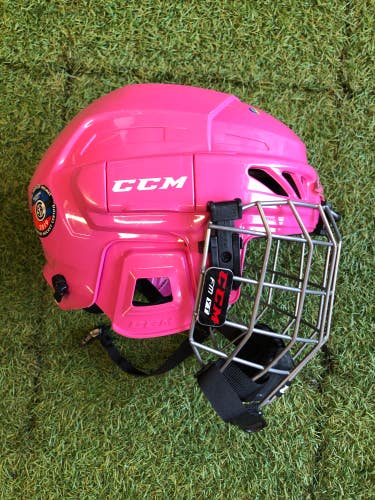 Pink Youth CCM FL3DS Helmet (Used)