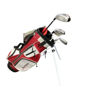 Used Tour Edge BAZOOKA JR 8-10 YRS Jr Package Set RH Red 6 Piece 11347-S000252421