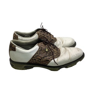 Used Foot Joy Mens Golf Shoes White Senior 11 11347-S000252417