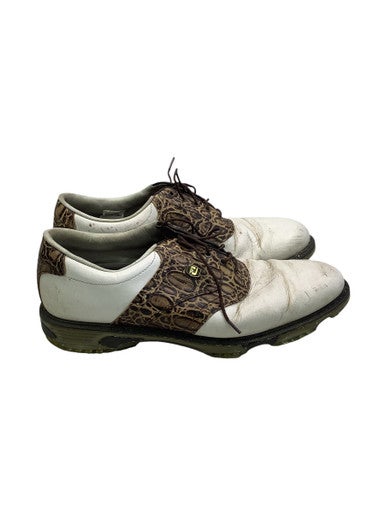 Used Foot Joy Mens Golf Shoes White Senior 11 11347-S000252417
