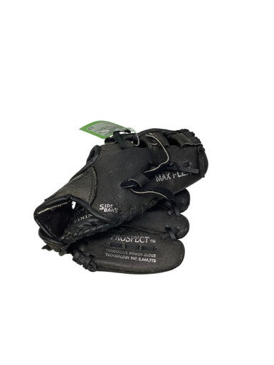 Used Mizuno POWER CLOSE 9IN BB/SB Glove T-ball Black 9" 11347-S000252412