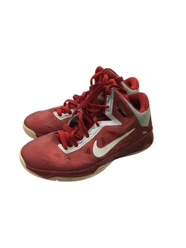 Used Nike Basketball Shoes M Red Senior 8.5 11347-S000252405