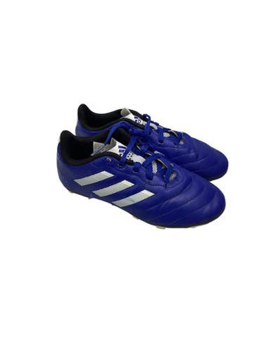 Used Adidas GOLETTO Soccer Cleats Royal Blue Junior 01 11347-S000252397