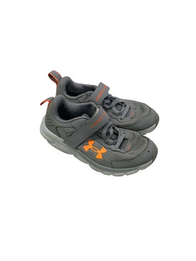 Used Under Armour Running/X-Train Shoes Y Grey Youth 12.0 11347-S000252374