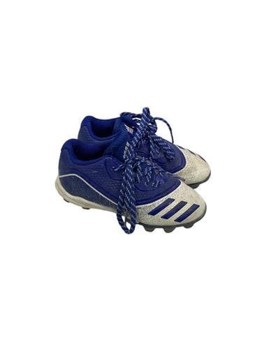 Used Adidas BLUE BB/SB Cleats Royal Blue Youth 13.0 11347-S000252372