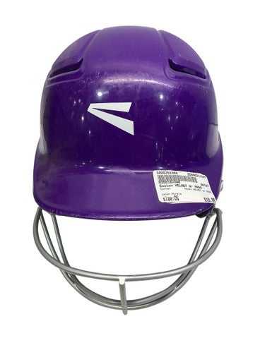 Used Easton HELMET W/ MASK Batting Helmet w/Mask Purple One Size 11347-S000252360